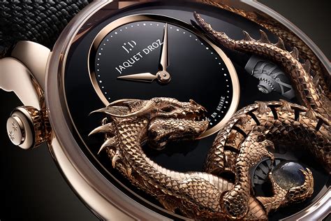 jaquet droz bird watch replica|jaquet dr. oz dragon watch price.